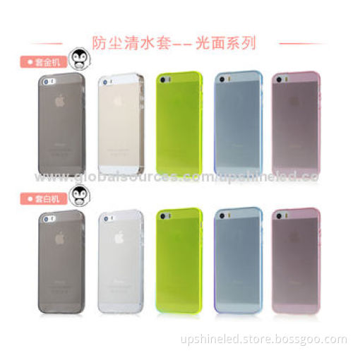 TPU Cases for iPhone 5/5S, Various Colors Available